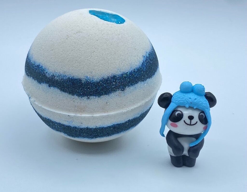 Panda Bath Bombs Party Pack (with Toys Inside) - 6 ct - Berwyn Betty's Bath & Body Shop