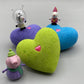 Peppa Pig Valentine Hearts Bath Bomb Gift Box (with Toy Inside) - 6 ct - Berwyn Betty's Bath & Body Shop