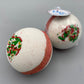Peppermint Bath Bomb with Christmas Story Leg Lamp Soap Inside - Berwyn Betty's Bath & Body Shop