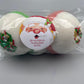 Peppermint Bath Bomb with Surprise Mini Guy Soap Inside - 2 ct - Berwyn Betty's Bath & Body Shop