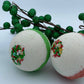 Peppermint Bath Bomb with Surprise Mini Guy Soap Inside - 2 ct - Berwyn Betty's Bath & Body Shop