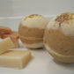 Pineapple & Coconut Scented Bath Bombs with Handmade Soap Inside- 2 ct - Berwyn Betty's Bath & Body Shop