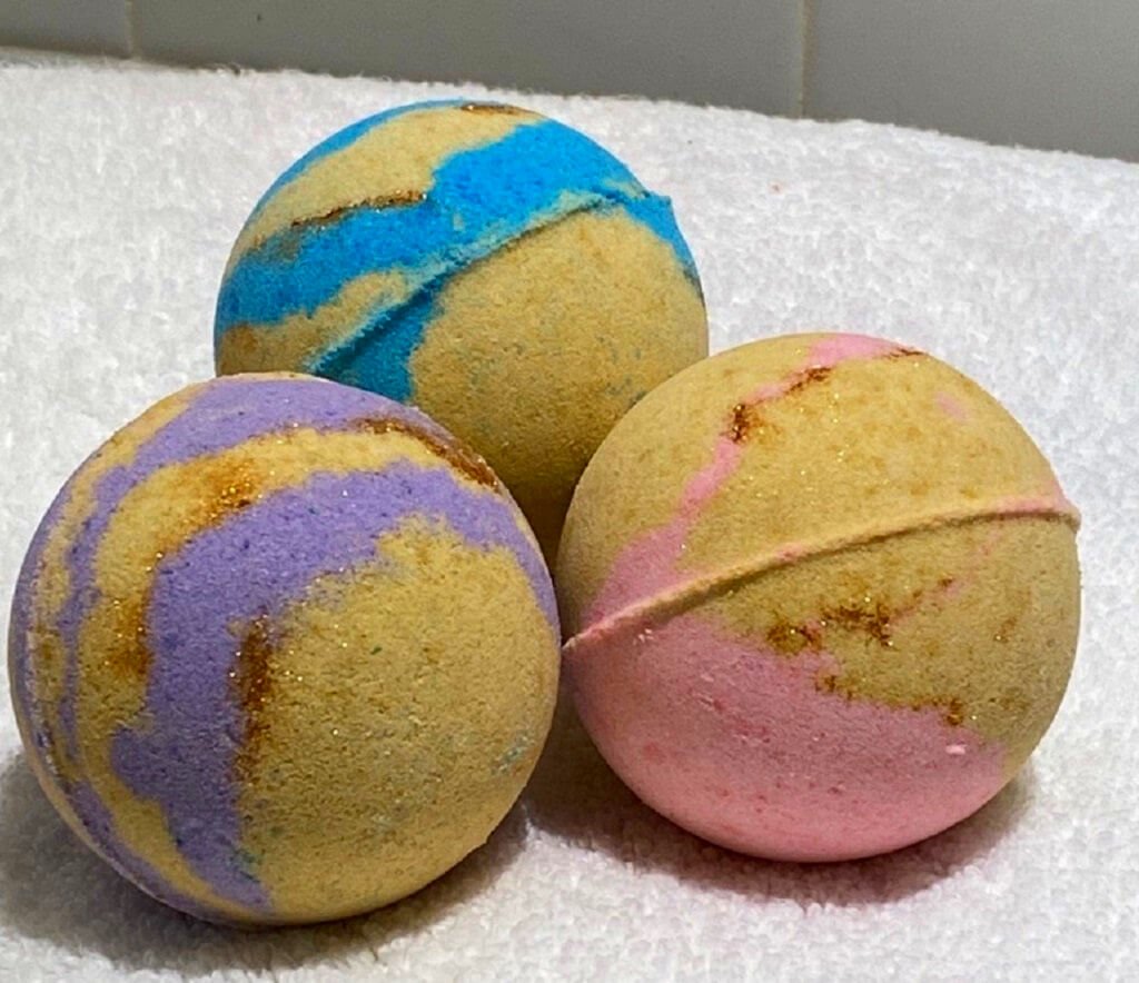 Princess Bath Bomb with Toy Inside - Berwyn Betty's Bath & Body Shop