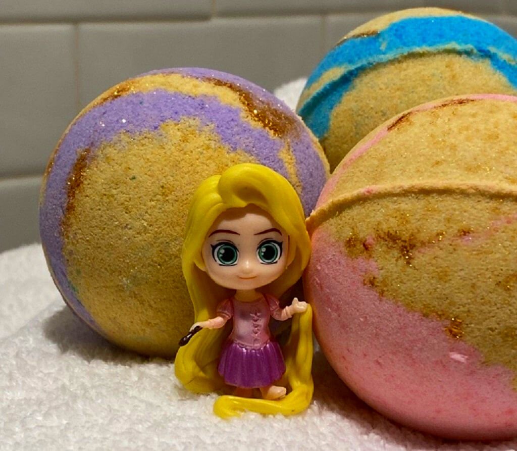 Princess Bath Bomb with Toy Inside - Berwyn Betty's Bath & Body Shop