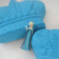 Princess Crown Bath Bomb with Toy Inside (Blue) - Berwyn Betty's Bath & Body Shop