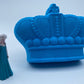 Princess Crown Bath Bomb with Toy Inside (Blue) - Berwyn Betty's Bath & Body Shop