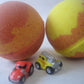 Racing Car Bath Bombs with Toy Inside - 2 ct - Berwyn Betty's Bath & Body Shop