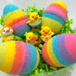 Rainbow Duck Egg Bath Bomb Gift Box with Toy Ducks Inside - 4 ct - Berwyn Betty's Bath & Body Shop