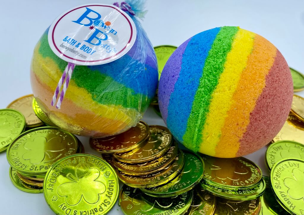 Rainbow's End Bath Bomb - Berwyn Betty's Bath & Body Shop