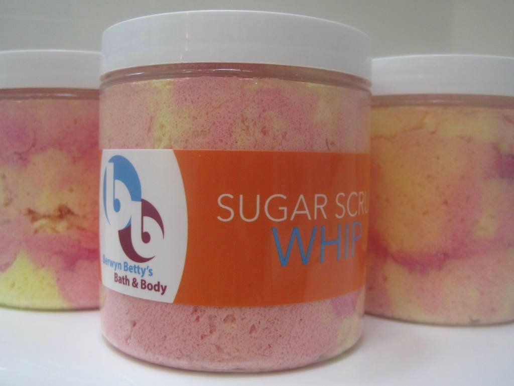 Raspberry Lemonade Sugar Scrub Whip - Berwyn Betty's Bath & Body Shop