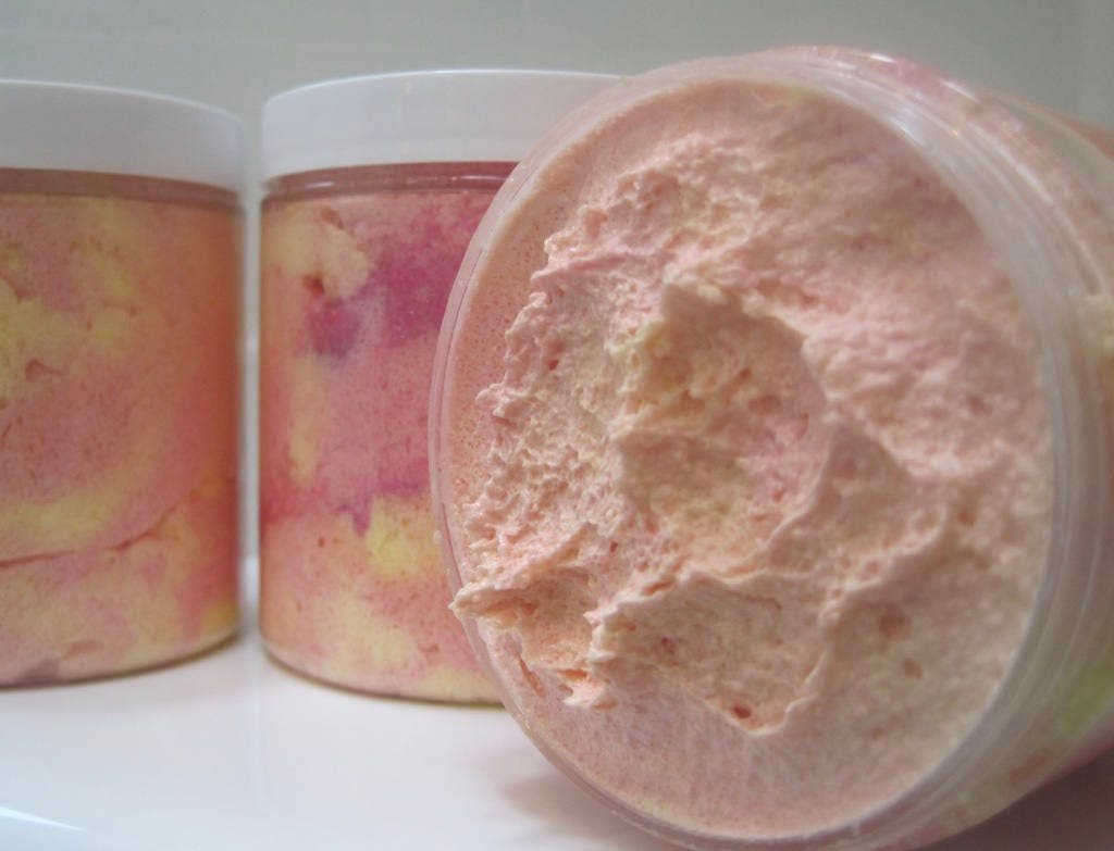 Raspberry Lemonade Sugar Scrub Whip - Berwyn Betty's Bath & Body Shop