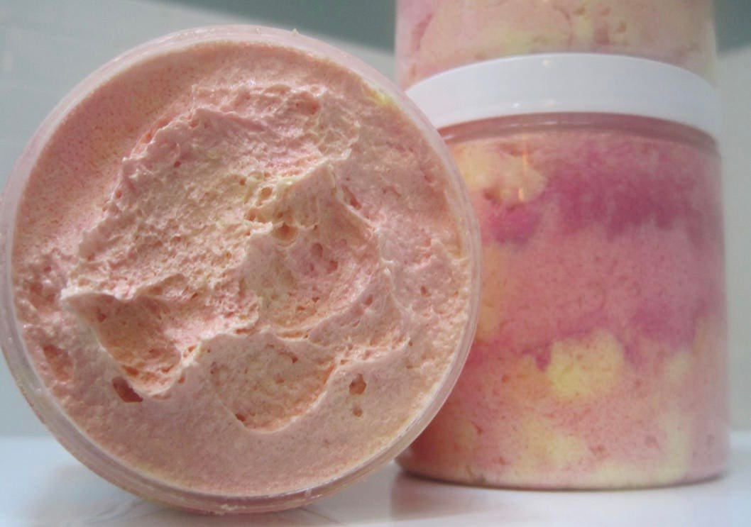 Raspberry Lemonade Sugar Scrub Whip - Berwyn Betty's Bath & Body Shop