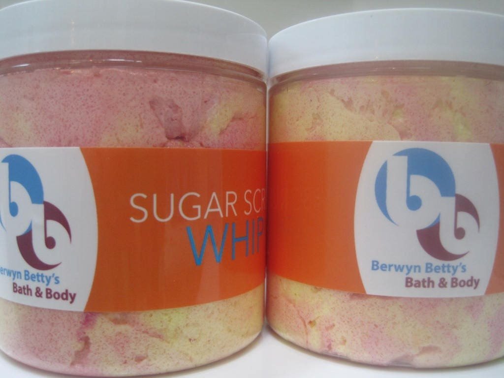 Raspberry Lemonade Sugar Scrub Whip - Berwyn Betty's Bath & Body Shop