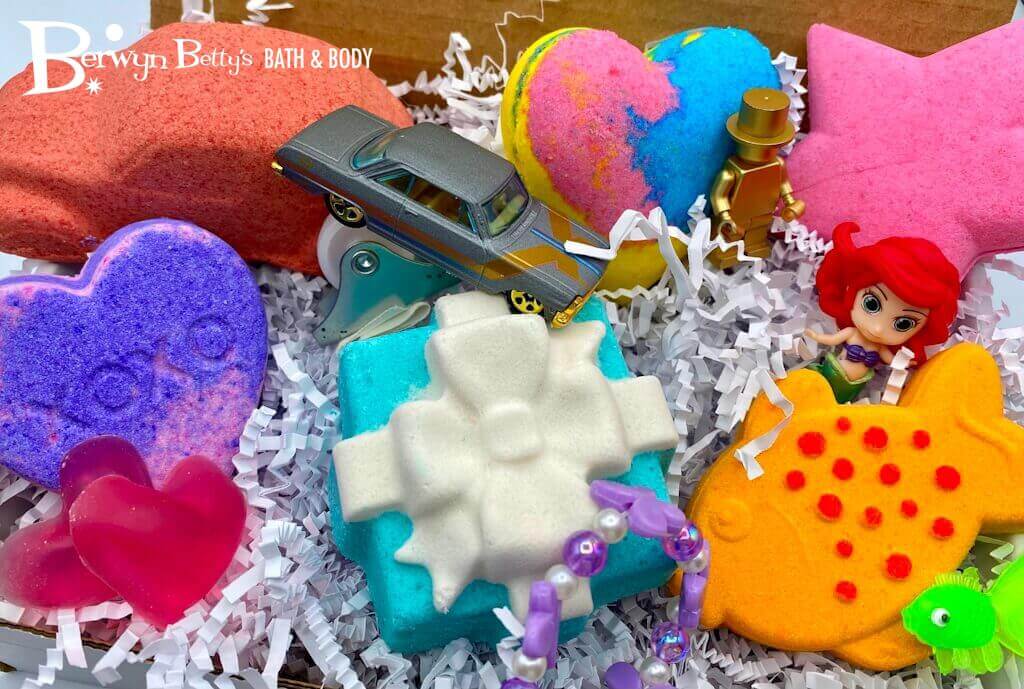 Seasonal Kids Bath Bomb Subscription Service - Berwyn Betty's Bath & Body Shop