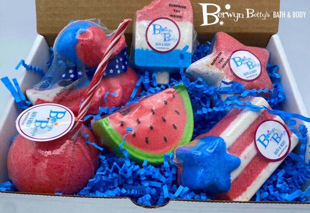 Seasonal Kids Bath Bomb Subscription Service - Berwyn Betty's Bath & Body Shop