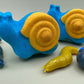Snail Bath Bomb with Toy Slug Inside - Berwyn Betty's Bath & Body Shop