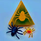 Spooky Spider Bath Bomb with Spider Toys Inside - Berwyn Betty's Bath & Body Shop