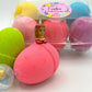 Squinkie Egg Bath Bomb Gift Carton for Girls - 6 ct - Berwyn Betty's Bath & Body Shop
