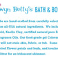Starlight Mint Bath Bomb with Holiday Ninja Inside - Berwyn Betty's Bath & Body Shop