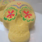 Sugar Skull Bath Bomb with Toy Necklace Inside - Berwyn Betty's Bath & Body Shop