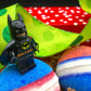 Superhero Ball Bath Bomb Gift Box (with Toy Inside) - 4 ct - Berwyn Betty's Bath & Body Shop
