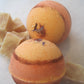 Sweet Orange Scented Bath Bombs with Handmade Soap Inside - 2 ct - Berwyn Betty's Bath & Body Shop