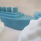Titanic & Iceberg Glycerin Soaps - 2 ct - Berwyn Betty's Bath & Body Shop
