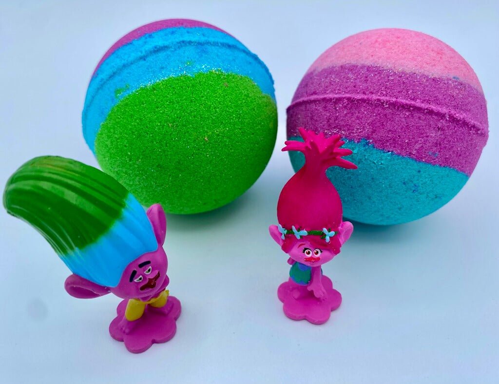 Troll Bath Bomb with Toy Inside - Berwyn Betty's Bath & Body Shop