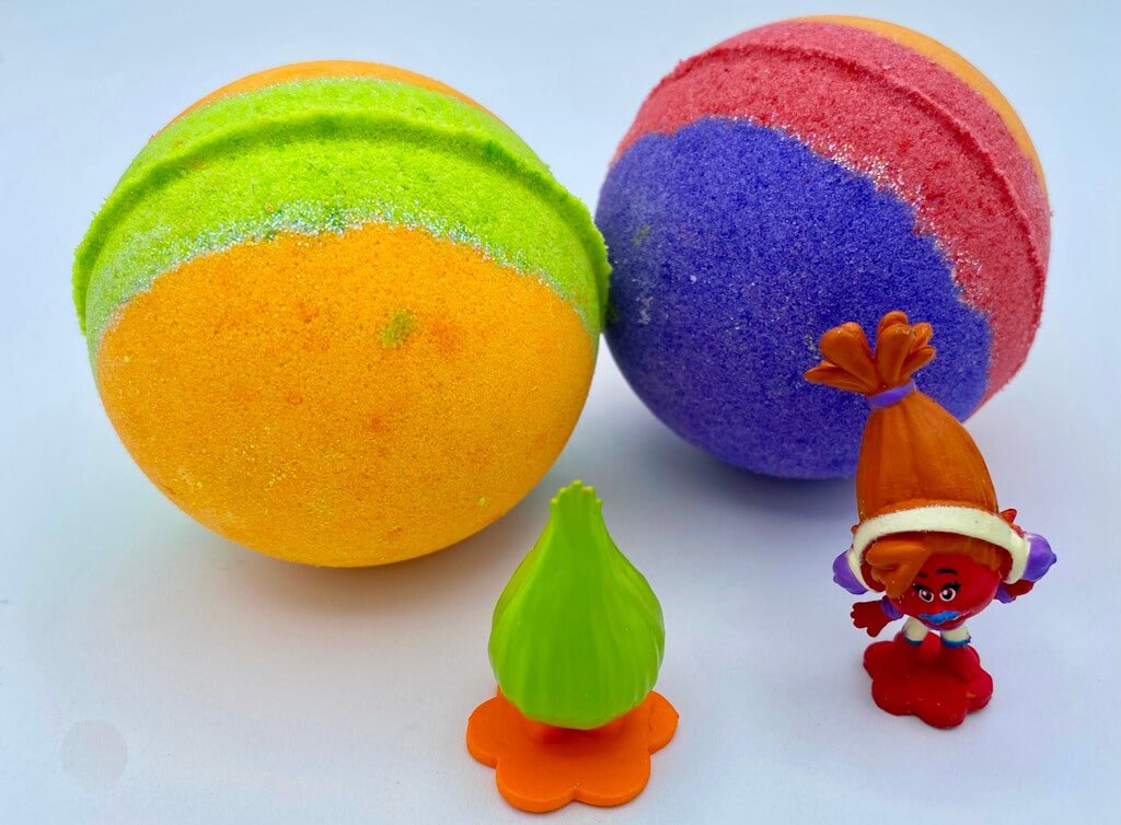 Troll Bath Bomb with Toy Inside - Berwyn Betty's Bath & Body Shop