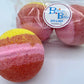 Tulip Bath Bombs with Handmade Soap Inside - 2 ct - Berwyn Betty's Bath & Body Shop