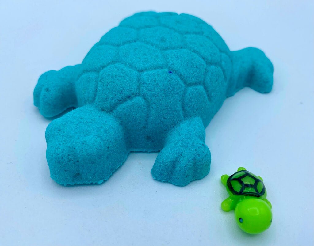 Turtle Shell Bomb Turtle Kids Bath Bomb with Little Turtle Toy Inside