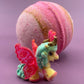 Unicorn Bath Bomb with Toy Inside - Berwyn Betty's Bath & Body Shop